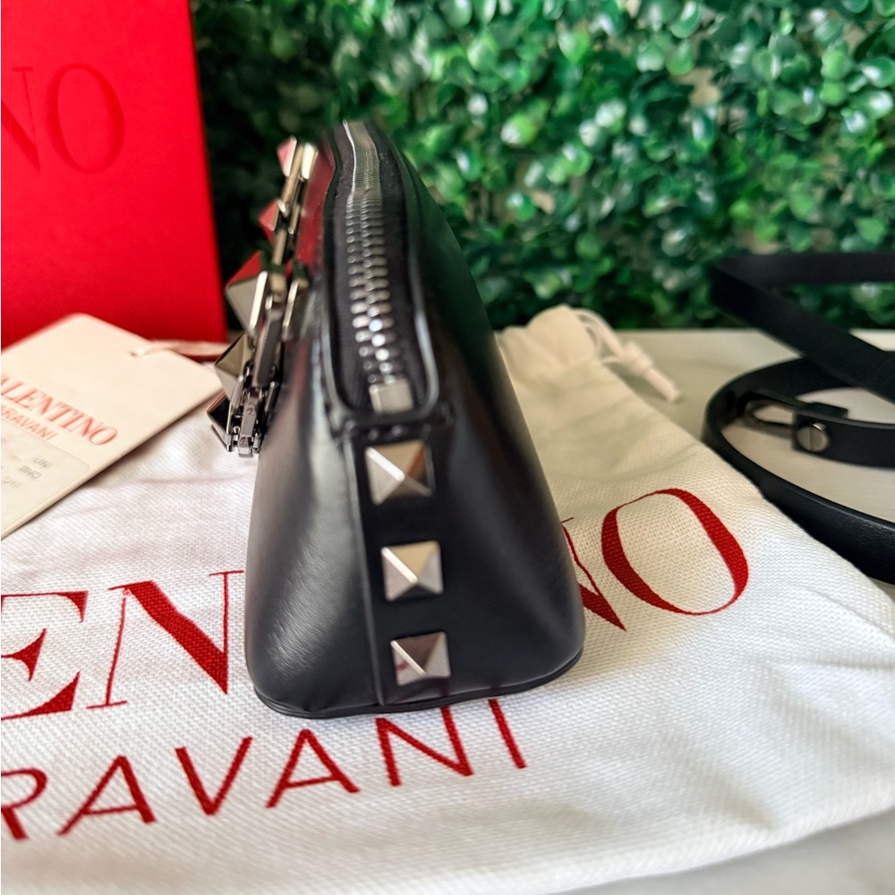 Valentino Garavani Black Studded Women's Mini Bag MSRP $1,790 NWT - Picture 5 of 16